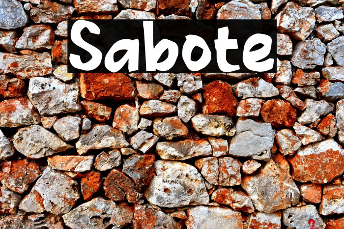 Sabote Example 3