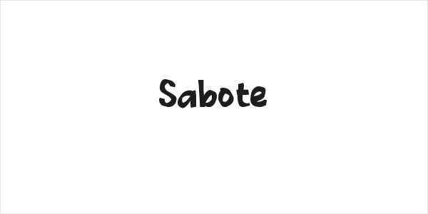 Sabote Logo