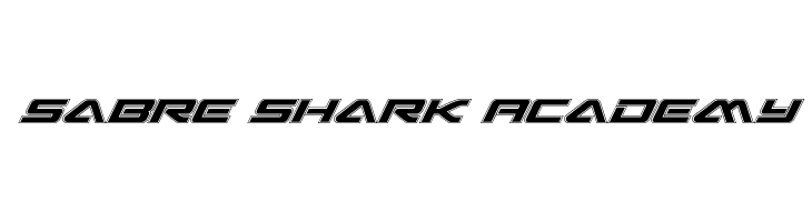 Sabre Shark Academy  フリーフォントのダウンロード