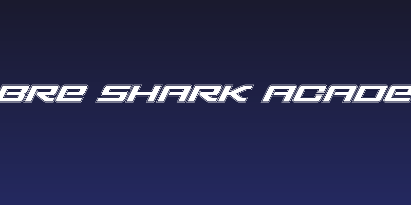 Sabre Shark Academy Social Header