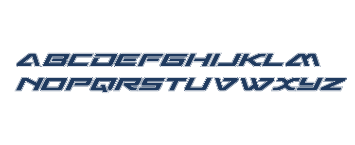 Sabre Shark Academy Lowercase