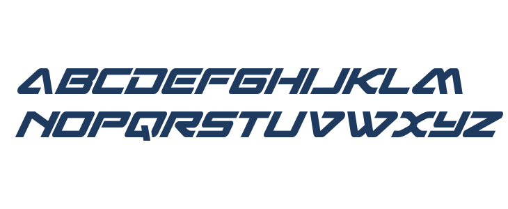 Sabre Shark Bold Condensed Lowercase