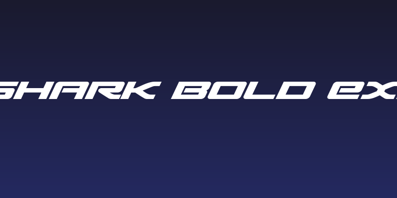 Sabre Shark Bold Expanded Social Header