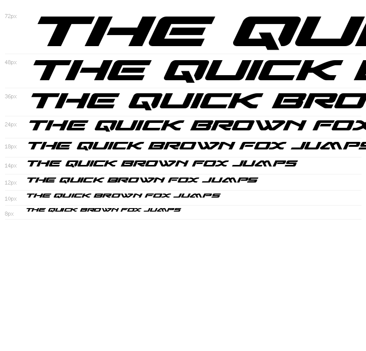 Sabre Shark Bold Expanded Waterfall