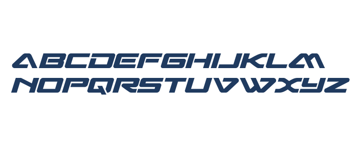 Sabre Shark Bold Semi-Straight Lowercase