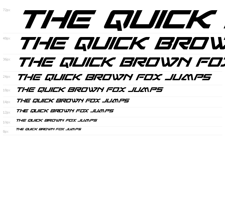 Sabre Shark Condensed Waterfall