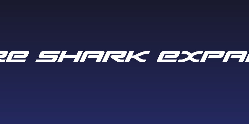 Sabre Shark Expanded Social Header