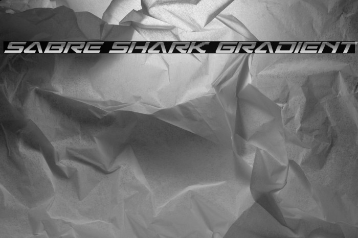 Sabre Shark Gradient Example 1