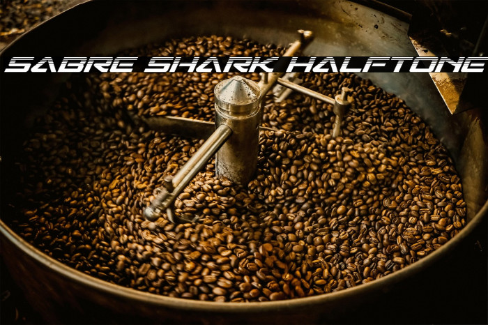 Sabre Shark Halftone Example 3