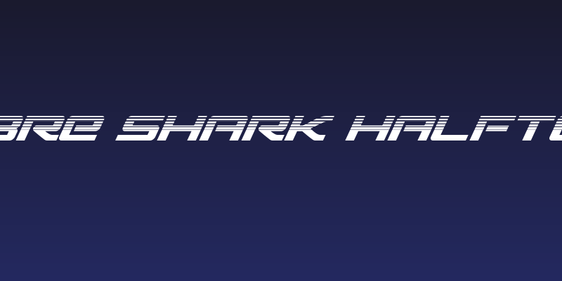 Sabre Shark Halftone Social Header