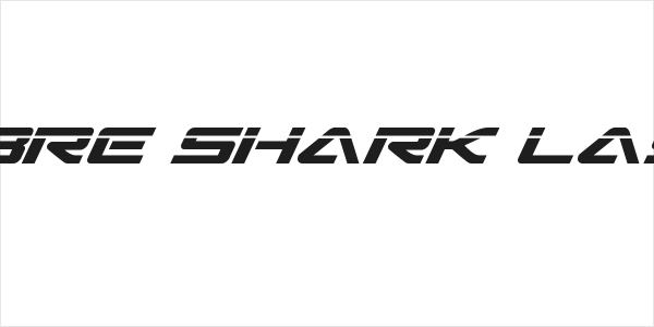 Sabre Shark Laser Logo