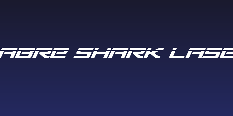 Sabre Shark Laser Social Header