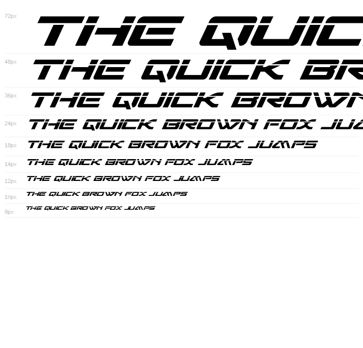 Sabre Shark Laser Waterfall