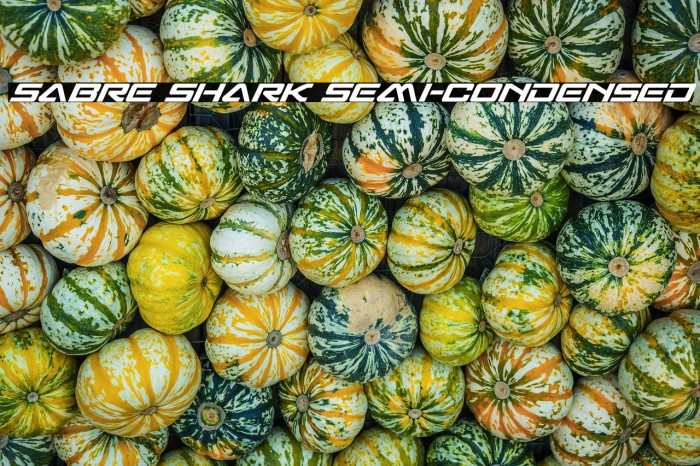 Sabre Shark Semi-Condensed Example 1