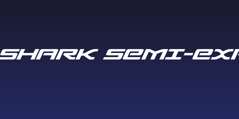 Sabre Shark Semi-Expanded Social Header