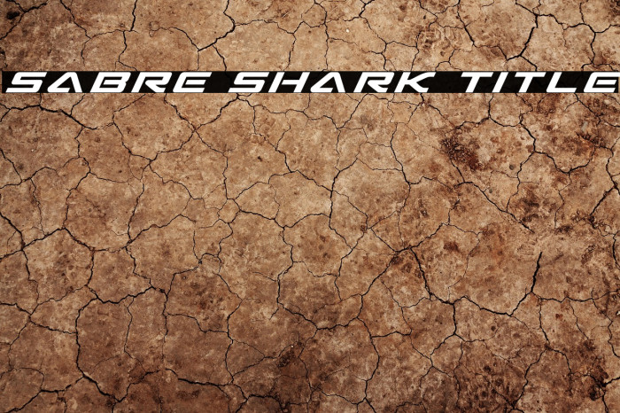 Sabre Shark Title Example 3