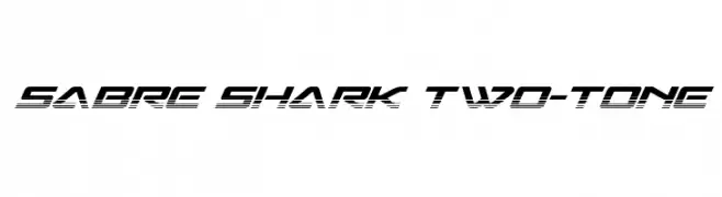 Sabre Shark Two-Tone  नि: शुल्क फ़ॉन्ट्स डाउनलोड