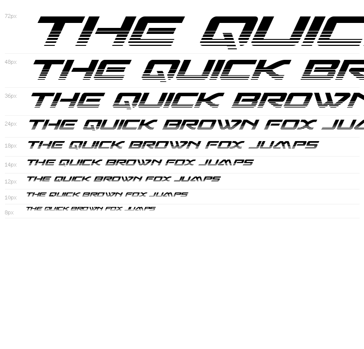 Sabre Shark Two-Tone Waterfall