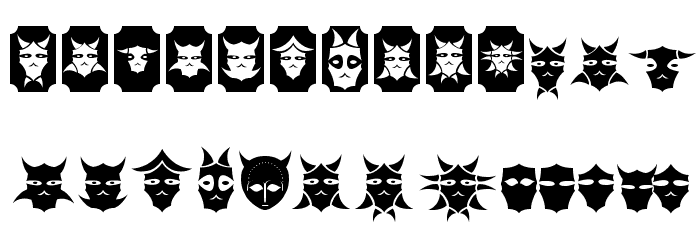 Sabril Species Font LOWERCASE
