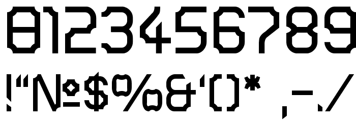 Sabril Font OTHER CHARS