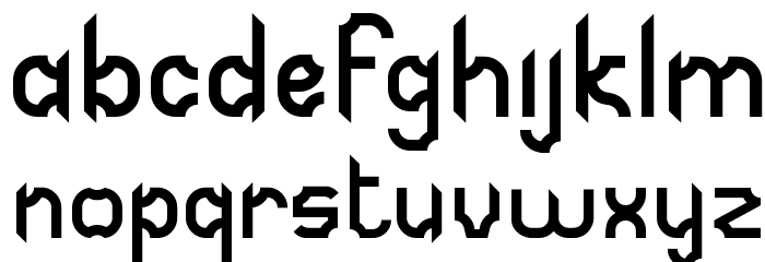 Sabril Font LOWERCASE