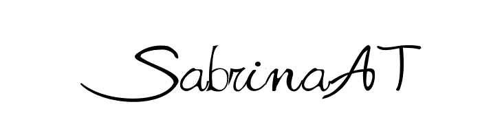 SabrinaAT Font