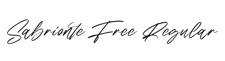 Sabrionte Free Regular  Fuentes Gratis Descargar