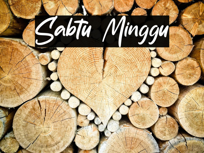 Sabtu Minggu Example 1