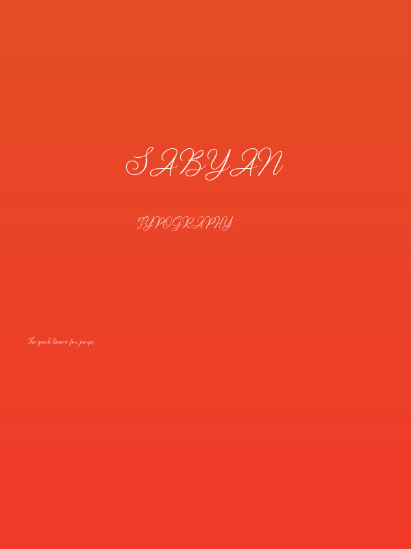Sabyan Poster