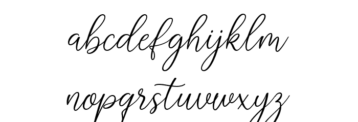 Sabyan Font LOWERCASE