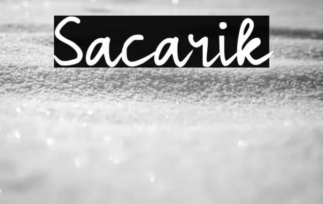 Sacarik examples