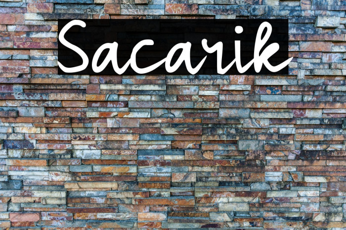 Sacarik Caratteri examples