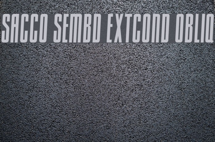 Sacco SemBd ExtCond Obliq Example 3