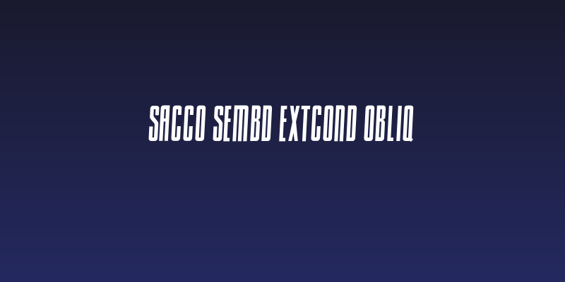 Sacco SemBd ExtCond Obliq Social Header