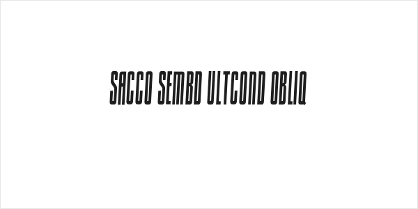 Sacco SemBd UltCond Obliq Logo