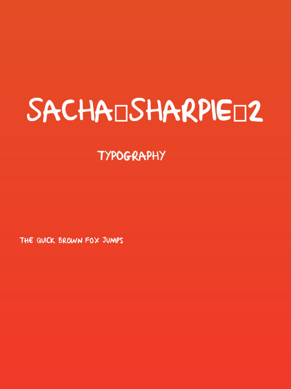 Sacha_Sharpie_2 Poster