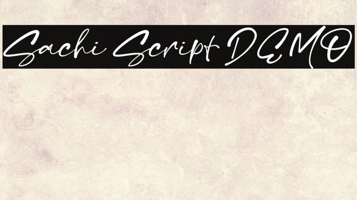 Sachi Script DEMO Example 1