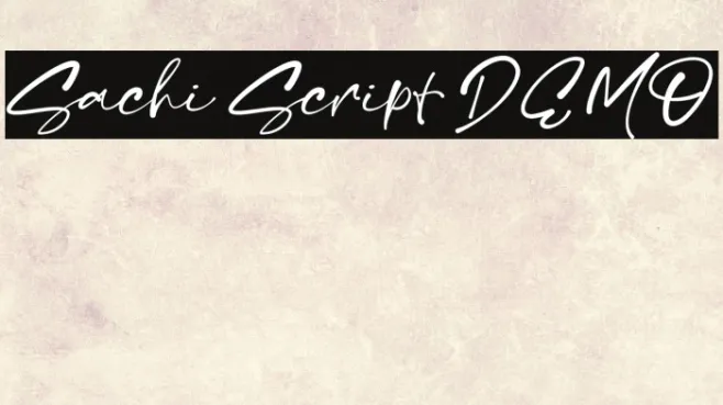 Sachi Script DEMO Example 1
