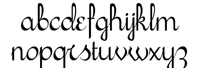 Sachiko Font LOWERCASE