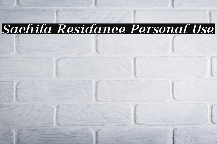 Sachila Residance Personal Use Example 3