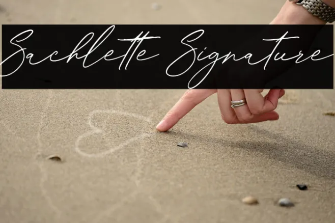 Sachlette Signature Example 1