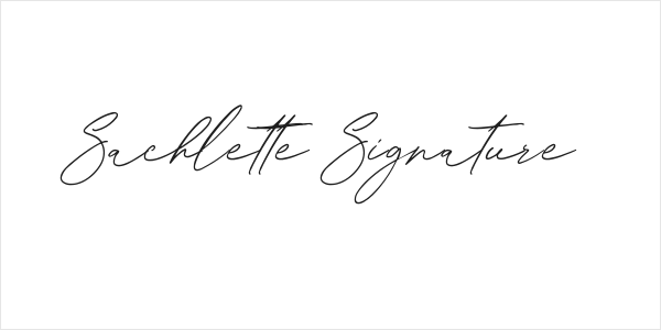 Sachlette Signature Logo
