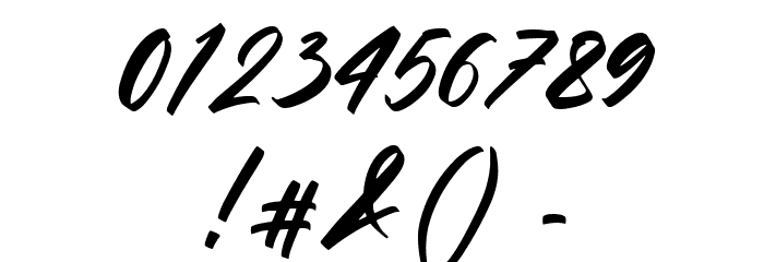 Sachssy Regular Font OTHER CHARS