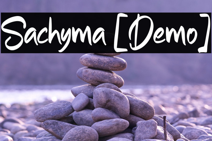 Sachyma [Demo] Example 2