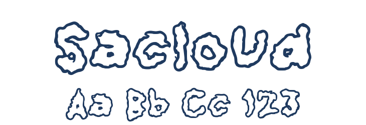 Sacloud Font Preview