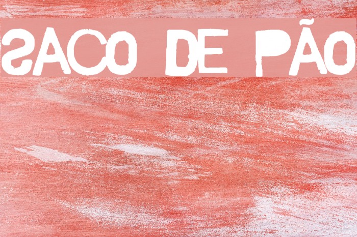 Saco de Pão Font examples