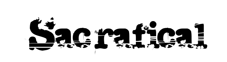 Sacrafical  免费字体下载