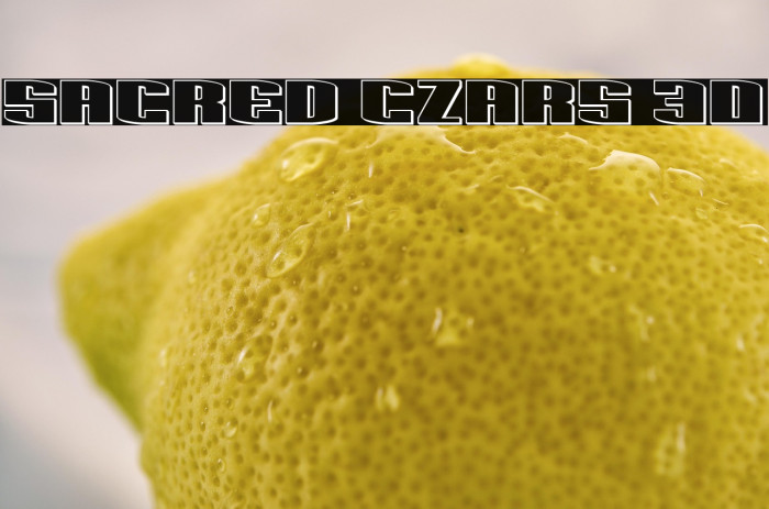 Sacred Czars 3D Example 2