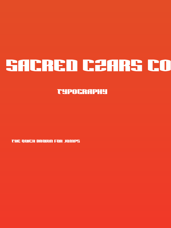 Sacred Czars Condensed Poster