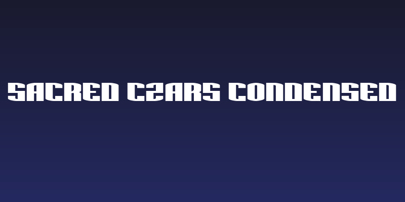 Sacred Czars Condensed Social Header